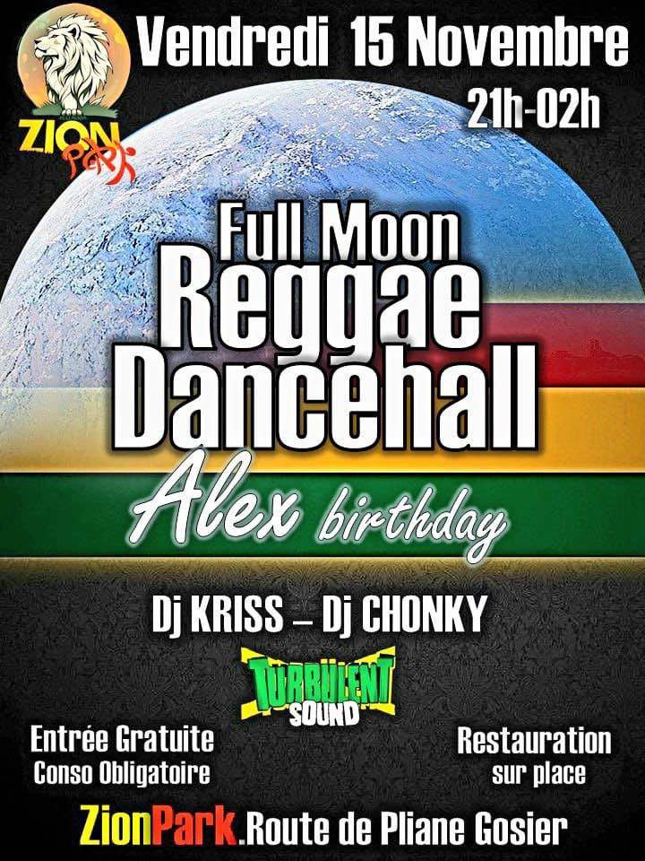 Full Moon Reggae Dancehall